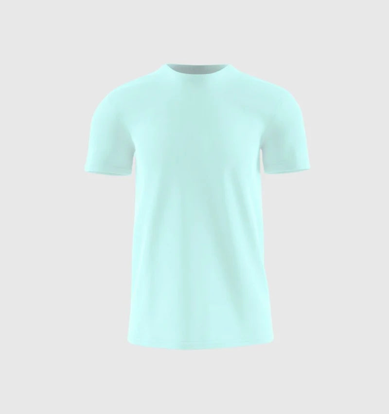 The Tech T-shirt - Turquoise Blue